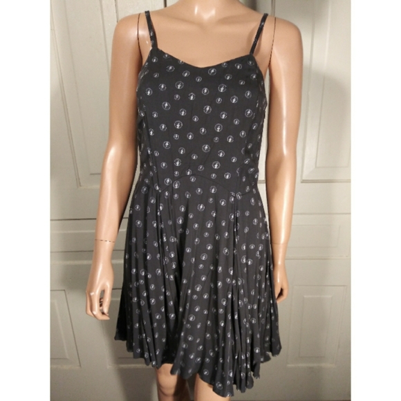 M Last 1! AC/DC lightning bolt printed sun dresses - Picture 5 of 8